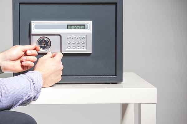 Wall safe installation Wall safe installation